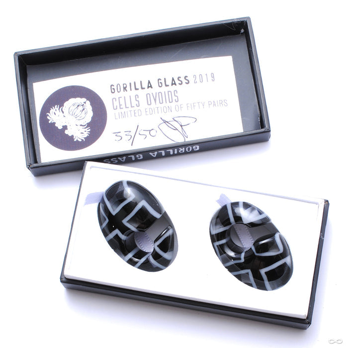 Cells Ovoids from Gorilla Glass with boxed design in custom box