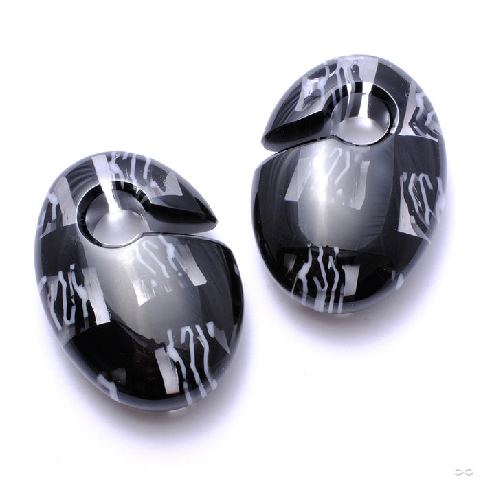 Cells Ovoids from Gorilla Glass with cross hatch design