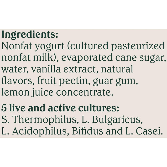 Chobani® Vanilla Blended Non-Fat Greek Yogurt 32oz