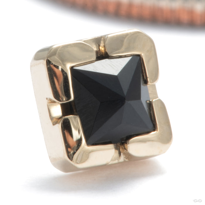 14k Yellow Gold / Black Onyx