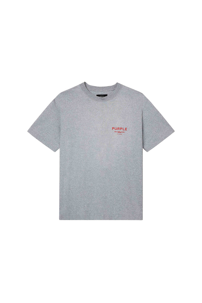 Cities Tee Heather Gray Regular Fit Heavyweight Jersey T-Shirt in sizes XS to 3XL