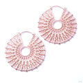 Cloak Earrings from Maya Jewelry in Rose Gold