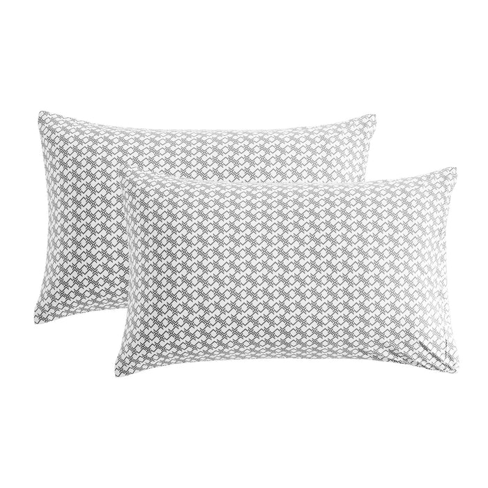 Steel Diamond cooling pillowcase set for hot sleepers