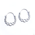 Cosmos Earrings from Tether Jewelry in silver