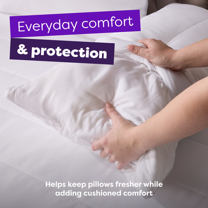 Cosy Nights Pillow Protector 2 Pack