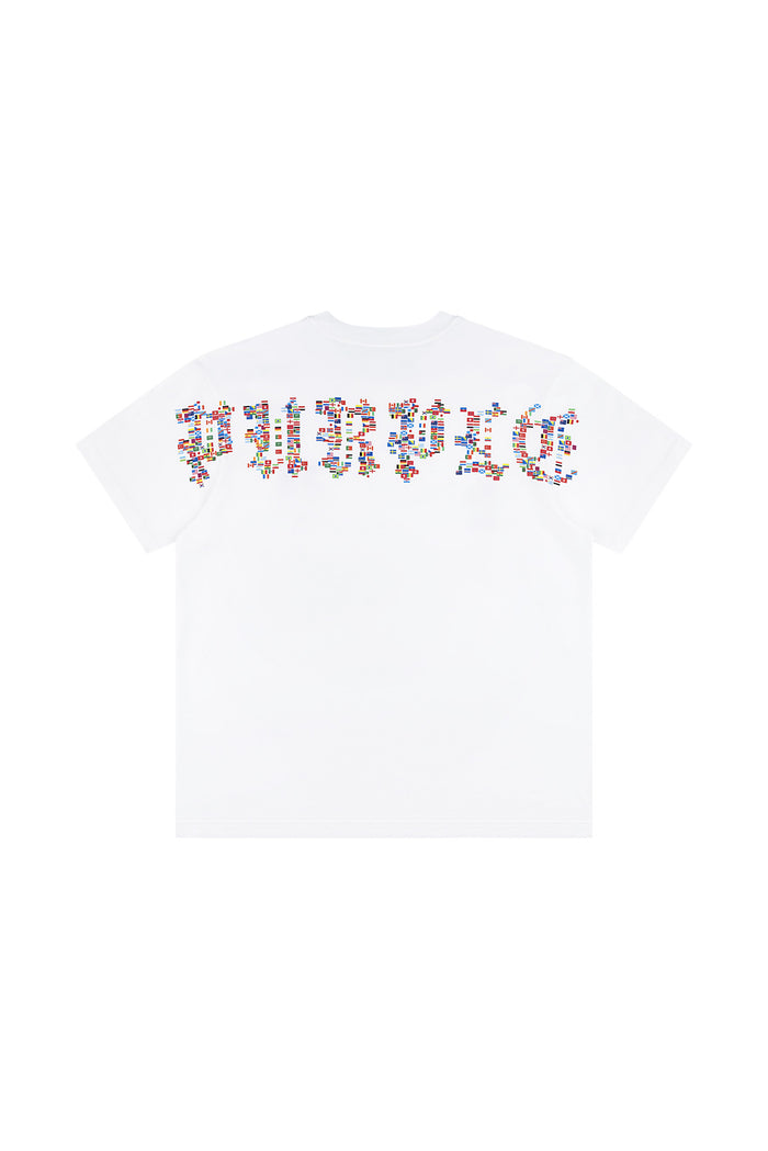 Countries Tee Regular Fit 100% Cotton with Front & Back Graphic in various sizes