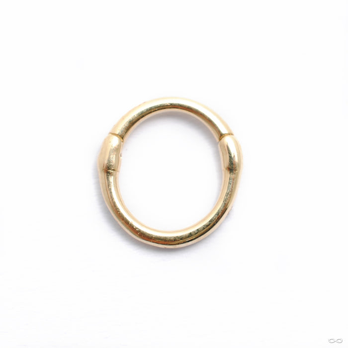 Criminally Humble Clicker in Gold from Pupil Hall back view
