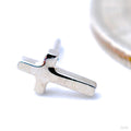 Cross Press-fit End in Gold from BVLA in White Gold