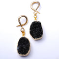 Crossovers with Black Druzy from Oracle