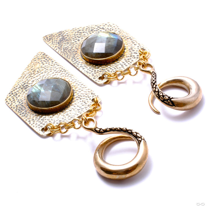 Crossovers with Faceted Labradorite Shields from Oracle
