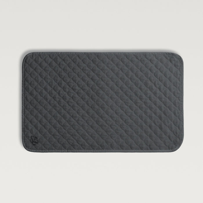 Delfine Bath Mat in the color Charcoal #color_charcoal