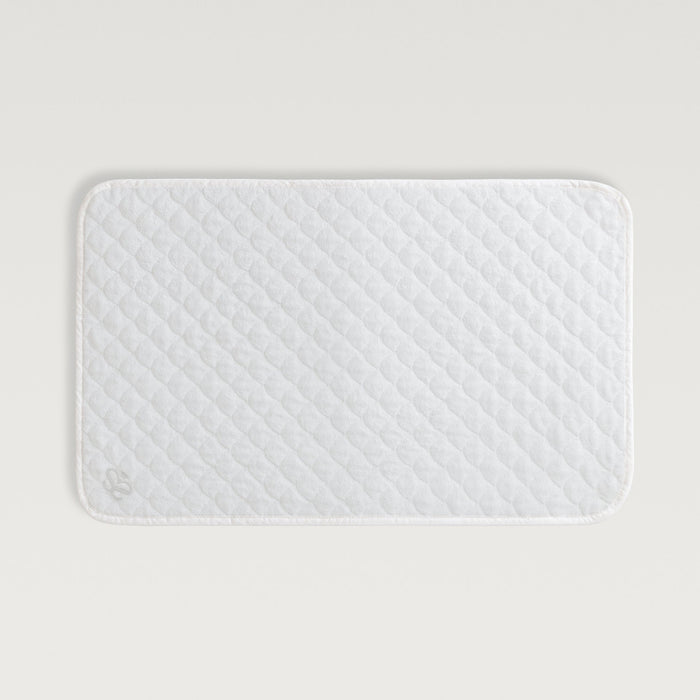 Delfine Bath Mat in the color white #color_white