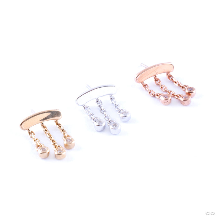 Delilah Press-fit End in Gold from Junipurr Jewelry in assorted materials