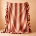 Desert Rose Stripe Duvet Cover