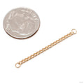 Diamond-cut Curb Chain in Gold from Hialeah in yellow gold
