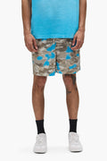 Digital Camouflage All Around Short with elastic waistband and water-repellent treatment.