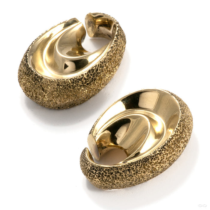 Distressed Droplet Weights from Diablo Organics in brass