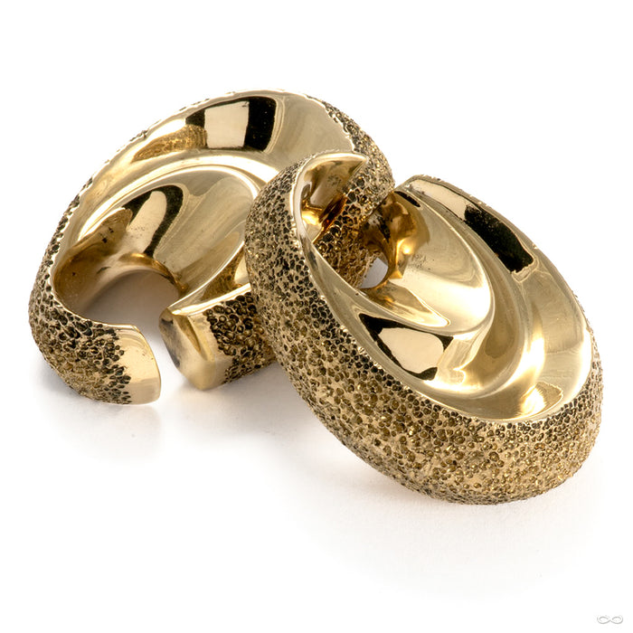 Distressed Droplet Weights from Diablo Organics in brass