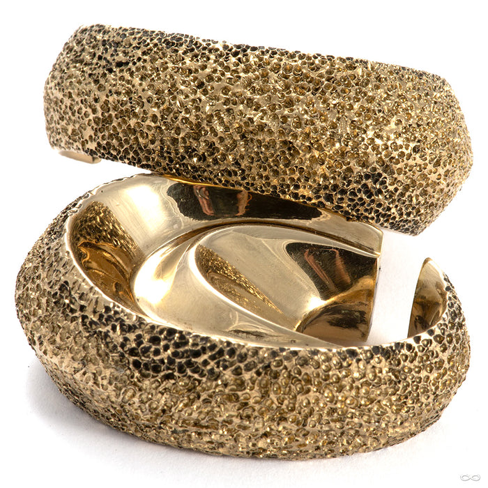 Distressed Droplet Weights from Diablo Organics in brass