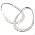 Distressed Teardrops from Diablo Organics in silver