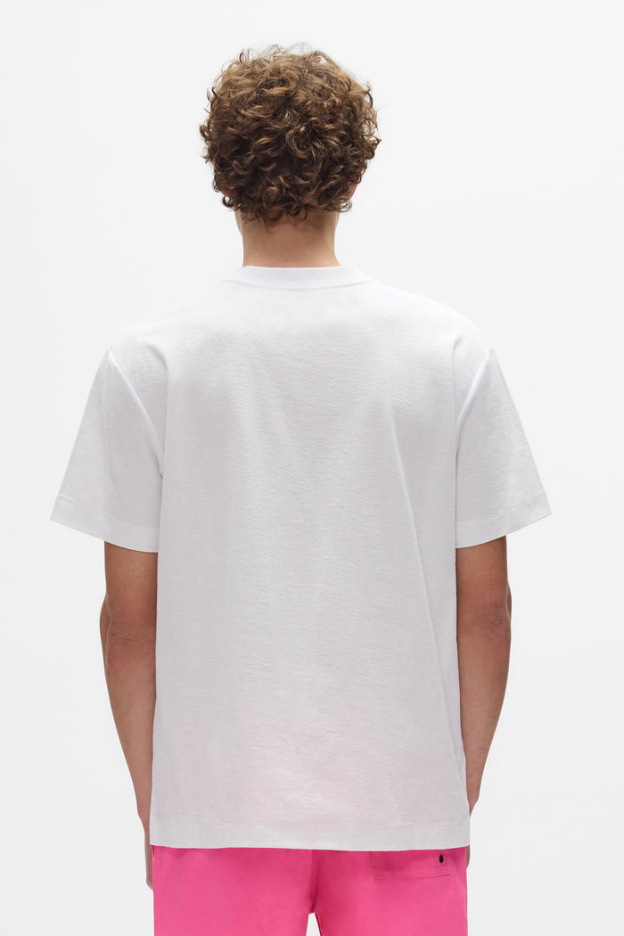 Ditched Tee regular fit textured jersey tee in various sizes including XS to 3XL