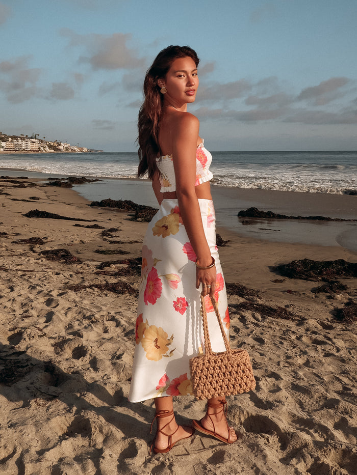 Dolce Vida Floral Tube Top - Final Sale - Stitch And Feather
