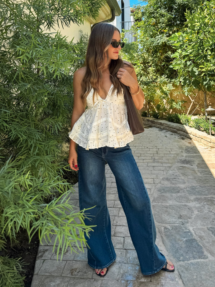 Dollie Polka Dot Tank Top - Stitch And Feather
