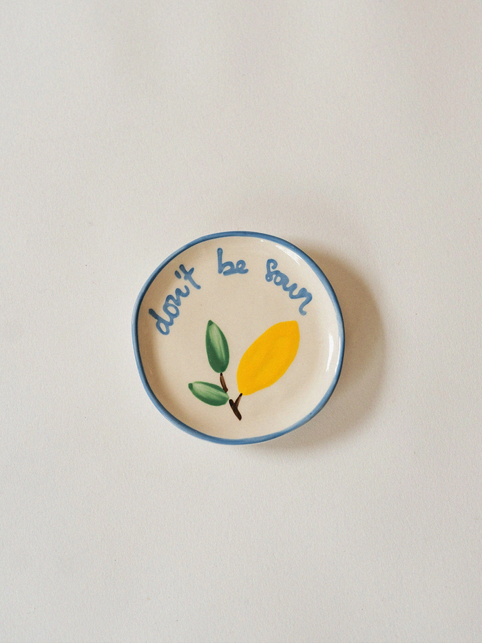 Don't be Sour Coaster - Stitch And Feather