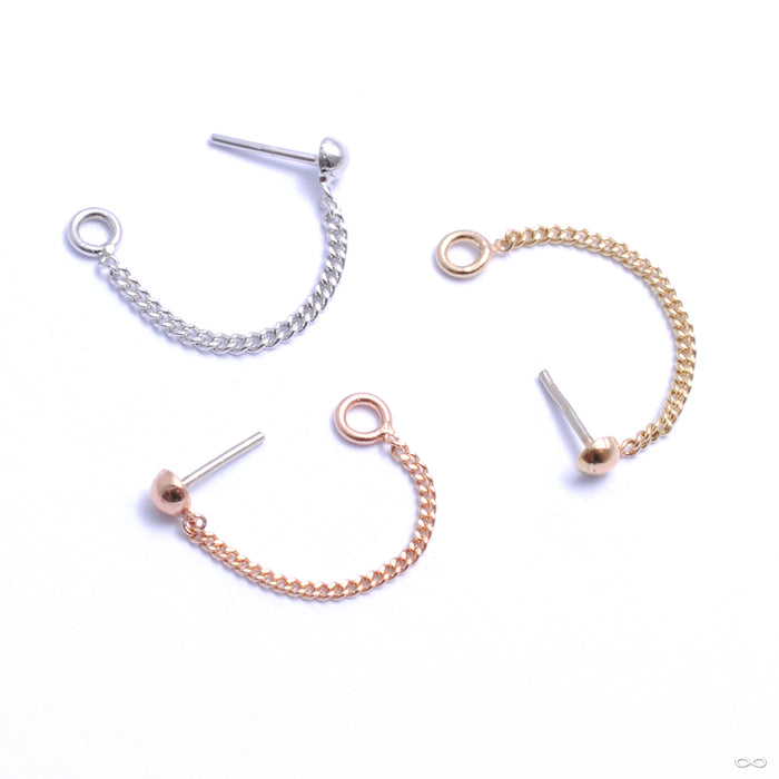 Dottie with Mini Lasso Press-fit End in Gold from Pupil Hall in assorted materials