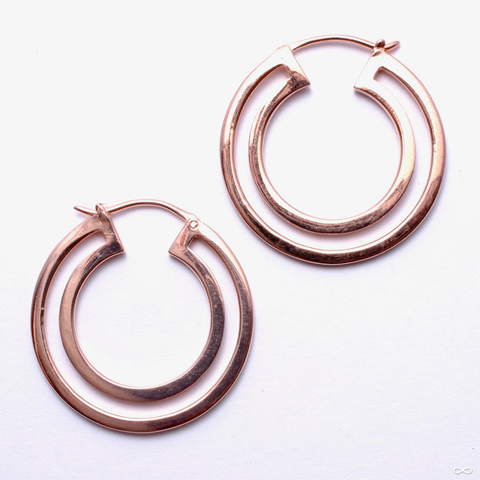 Double Duchess Earrings from Maya Jewelry in rose gold