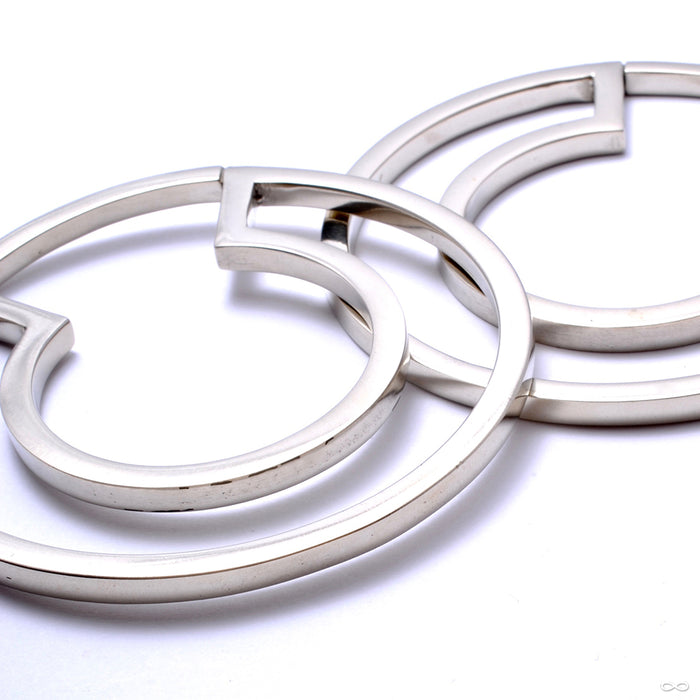 Double Duchess from Maya Jewelry in white brass