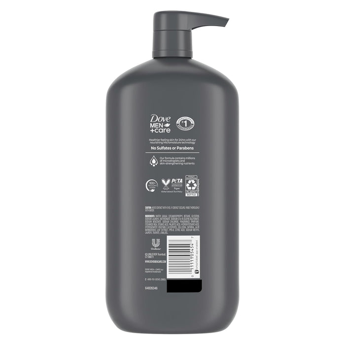 DOVE MEN + CARE Body & Face Wash Sensitive Skin For Hydrated, Smooth Skin - 30 oz