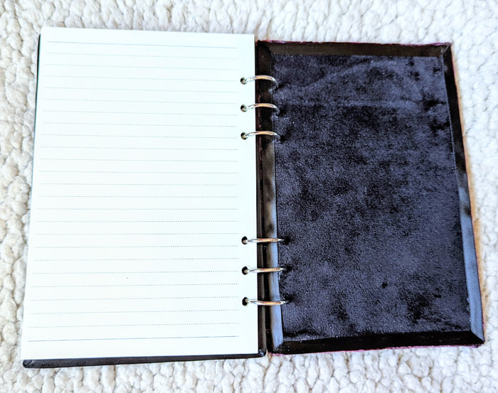 Dragon Eye Resin Velvet Lined Journal