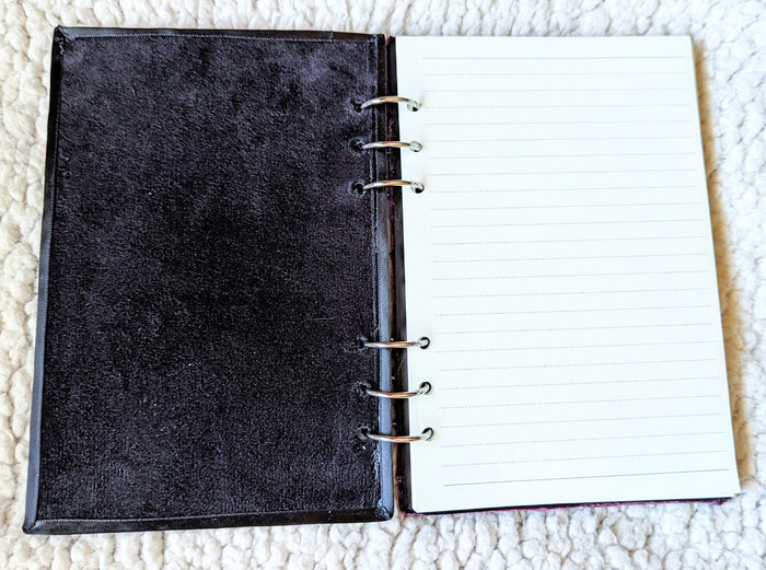 Dragon Eye Resin Velvet Lined Journal