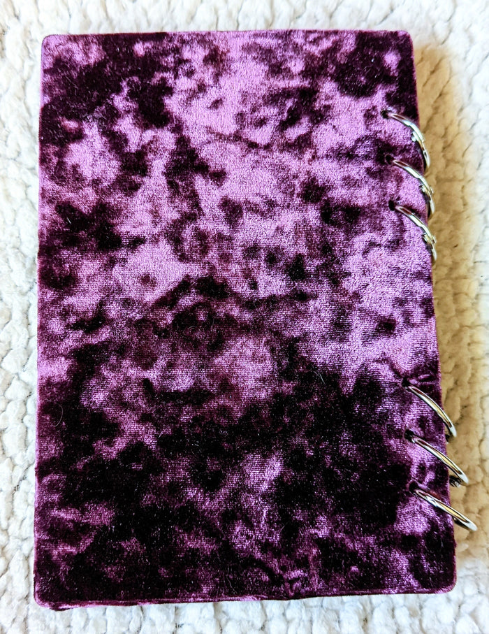 Dragon Eye Resin Velvet Lined Journal