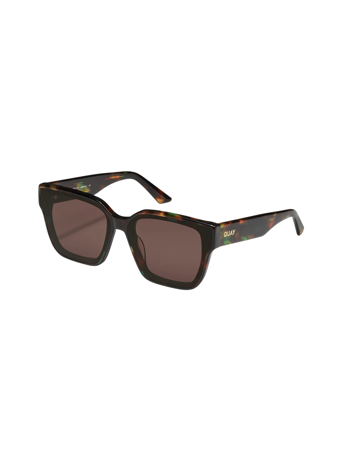 Drive In Sunnies in Grn Tort/Brn - Stitch And Feather