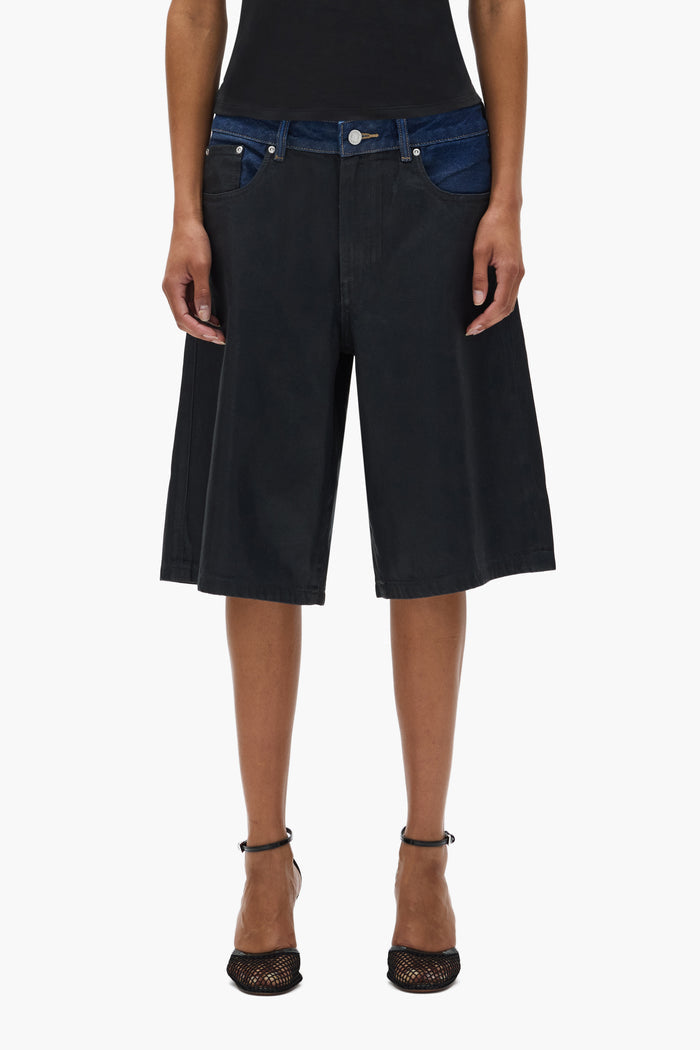 Dual Tone Short in various sizes with 5 pocket style and low rise design.