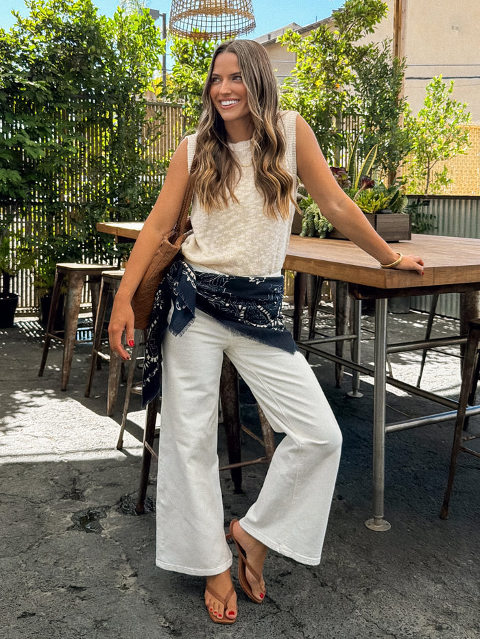 Dulce Knit Tank Top - Stitch And Feather