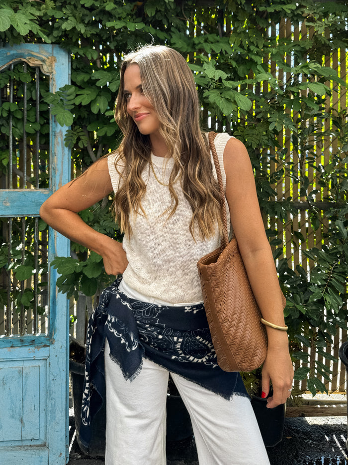 Dulce Knit Tank Top - Stitch And Feather