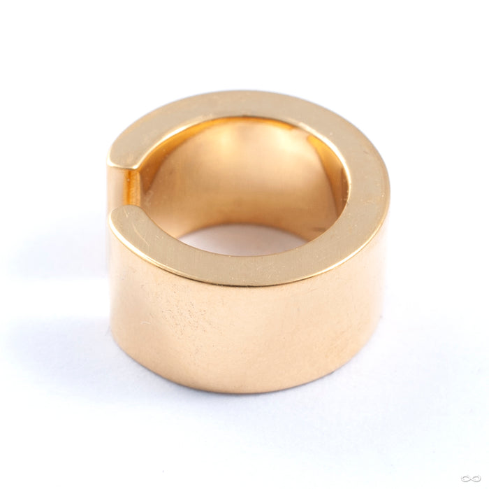 Ear Cuff from Orthodox Jewelry in yellow gold side detail