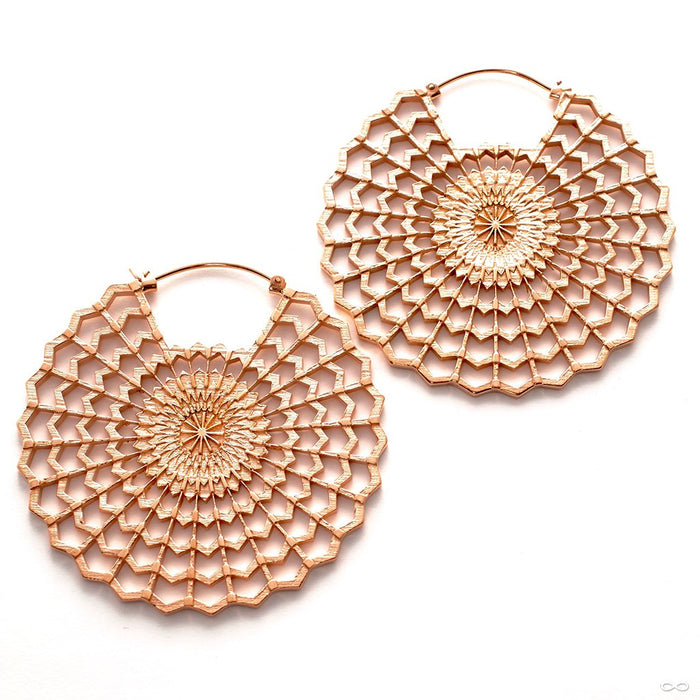 Electric Heart from Maya Jewelry in Rose-gold-plated Copper