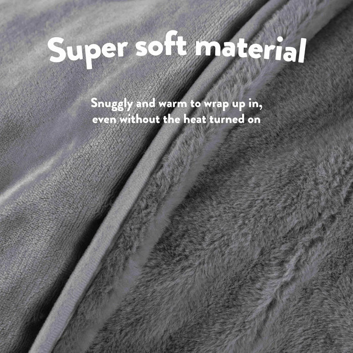 Elegantly Warm Luxury Heated Throw Slumberdown