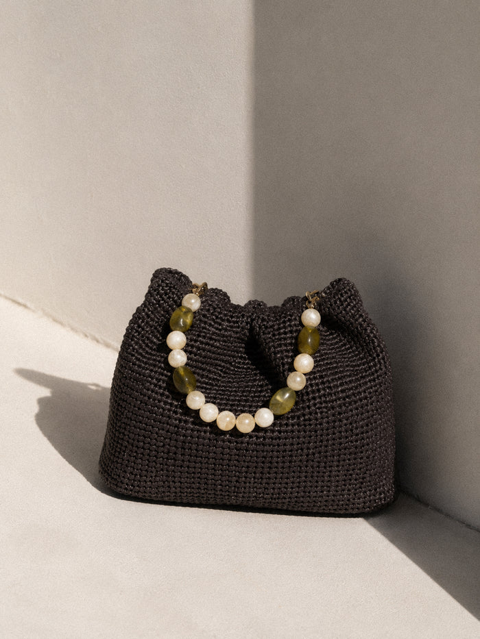 Emery Crossbody Bag in Chocolate - Stitch And Feather