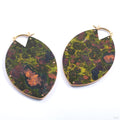 Estella with Moss Green Oxidized Face from Quetzalli