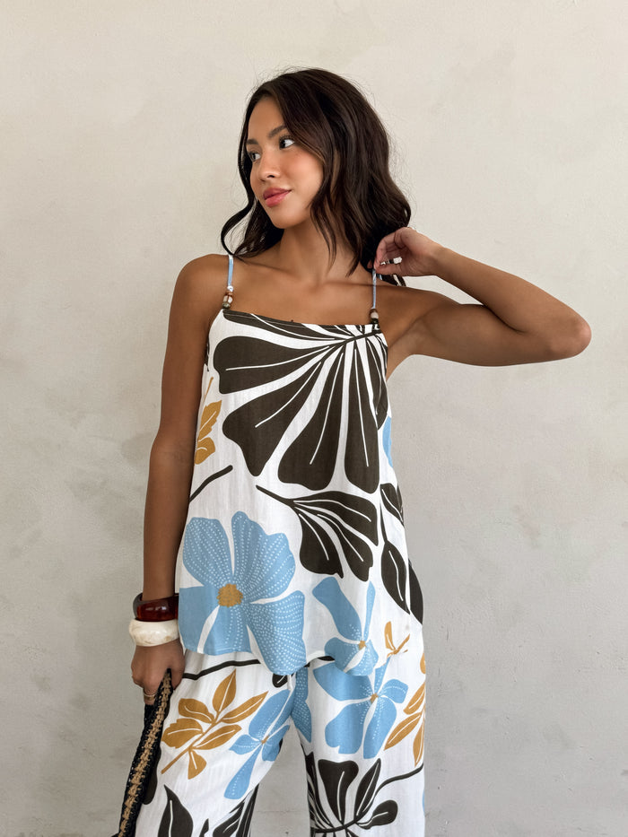 Etra Floral Tank Top - Final Sale - Stitch And Feather