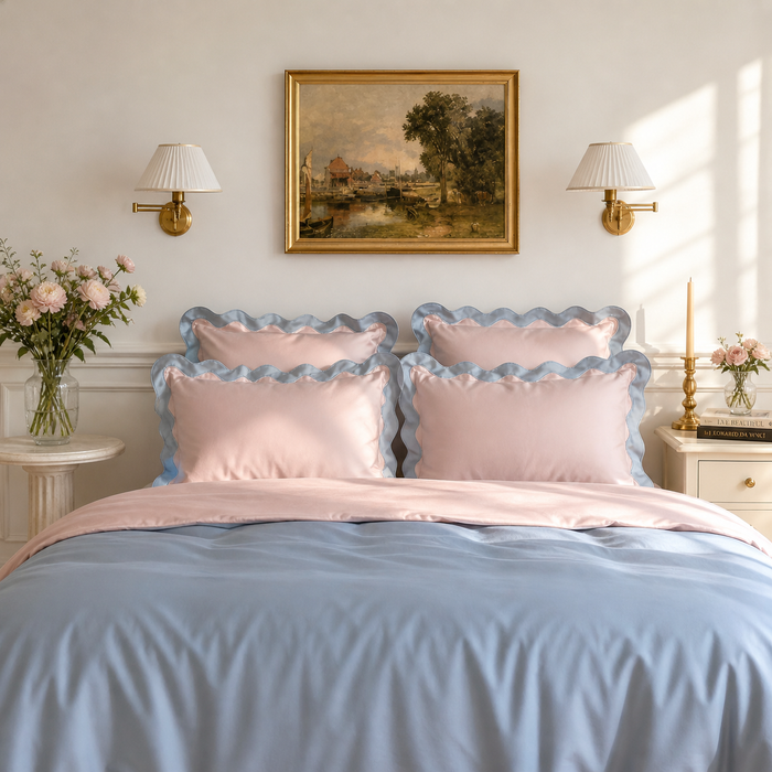 Eucalypso Scalloped Pillowcases (Set of 2)