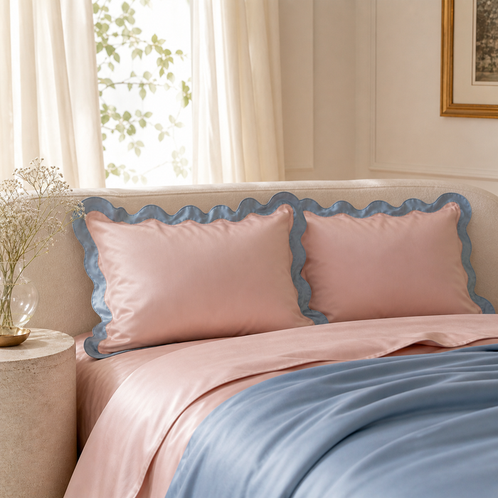 Eucalypso Scalloped Pillowcases (Set of 2)