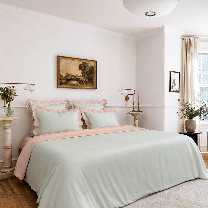 Eucalypso Scalloped Pillowcases (Set of 2)