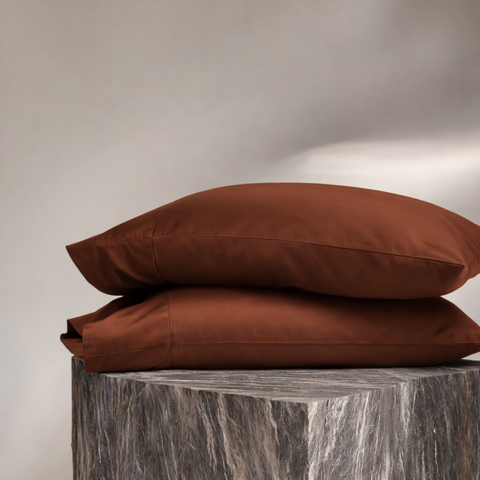 Terracotta / Standard Pillowcases