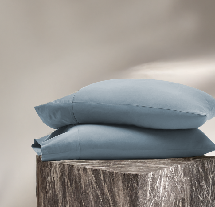 Misty Blue / Standard Pillowcases